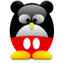 tux, mickey, mickey mouse