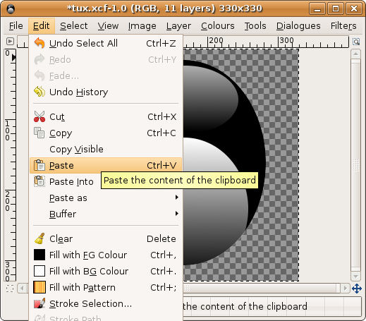 Tux, Screen Shot,