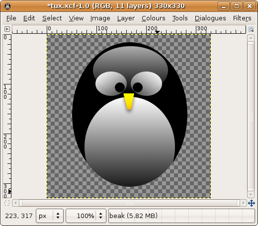 Tux, Screen Shot,