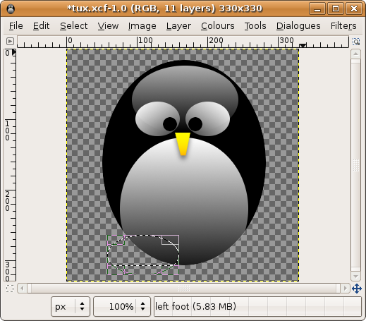 Tux, Screen Shot,
