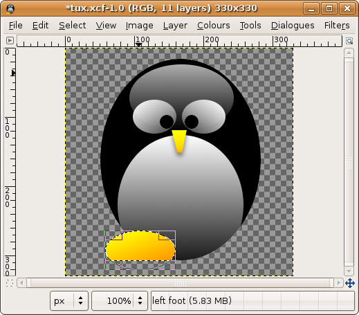 Tux, Screen Shot,